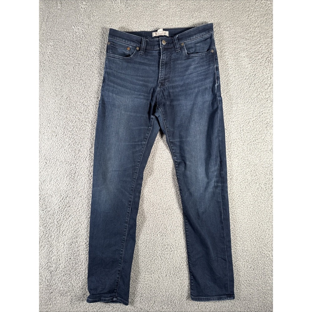Madewell Jeans Mens 31x32 Blue Denim Slim Fit Skinny‎ Stretch
